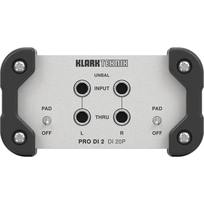 KLARK TECHNIK DI 20P STEREO D.I. BOX - Music Planet New Zealand