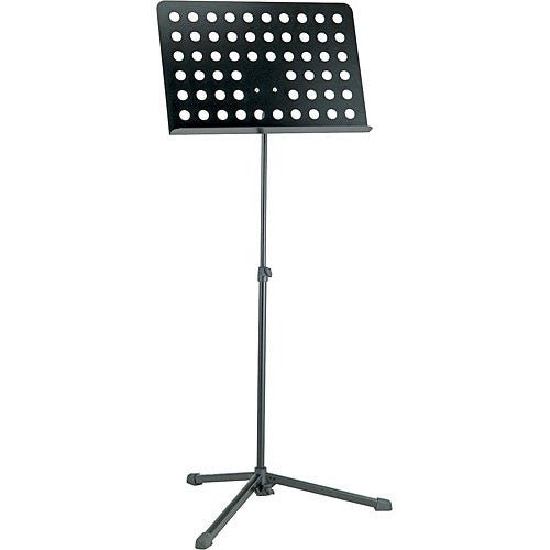 K&M ORCHESTRAL MUSIC STAND WITH HOLES - Music Planet New Zealand