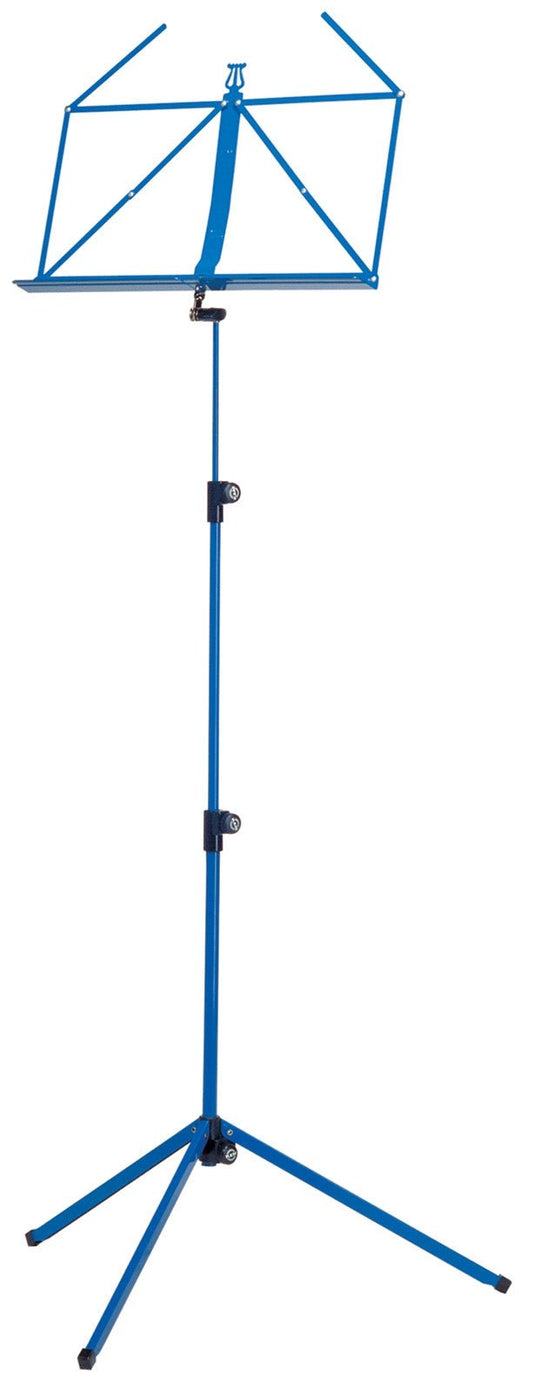 K&M PORTABLE MUSIC STAND BLUE - Music Planet New Zealand