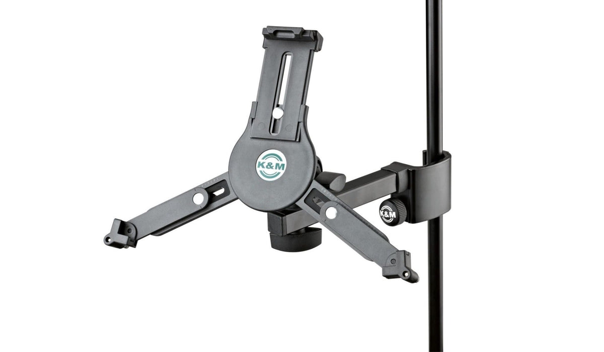 K&M UNIVERSAL TABLET HOLDER W CLAMP - Music Planet New Zealand