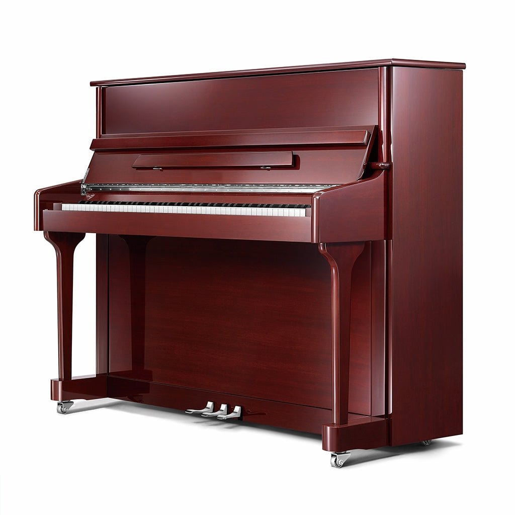 KOHLER 115CM UPRIGHT PIANO MAHOGANY POL - Music Planet New Zealand