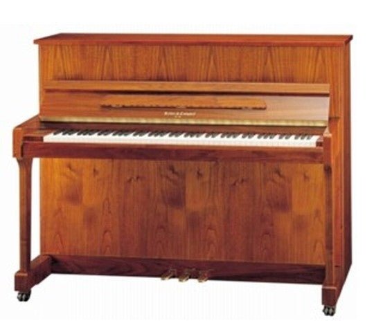 KOHLER 132CM UPRIGHT PIANO WALNUT - Music Planet New Zealand