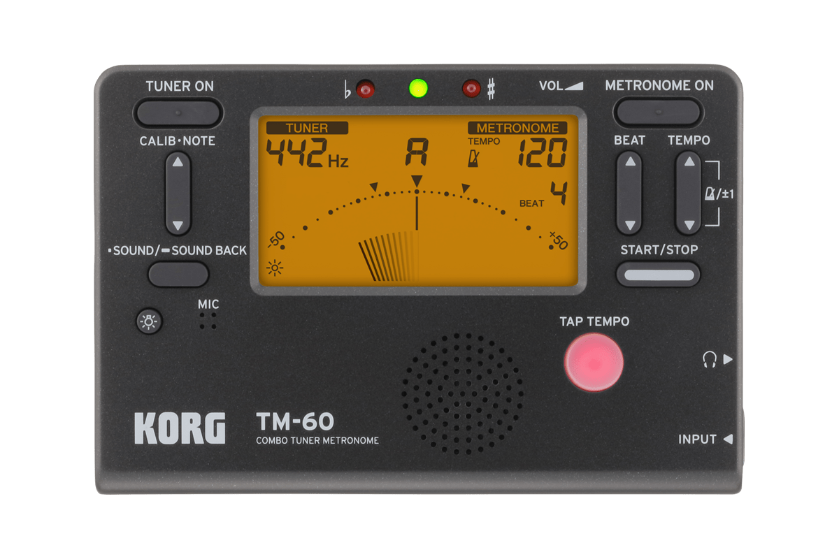 KORG COMBO TUNER METRONOME BLACK - Music Planet New Zealand