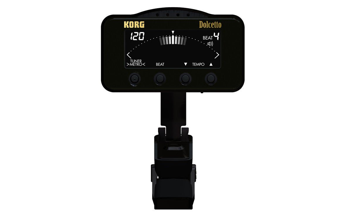 KORG DOLCETTO CLIP ON TUNER METRONOME - Music Planet New Zealand