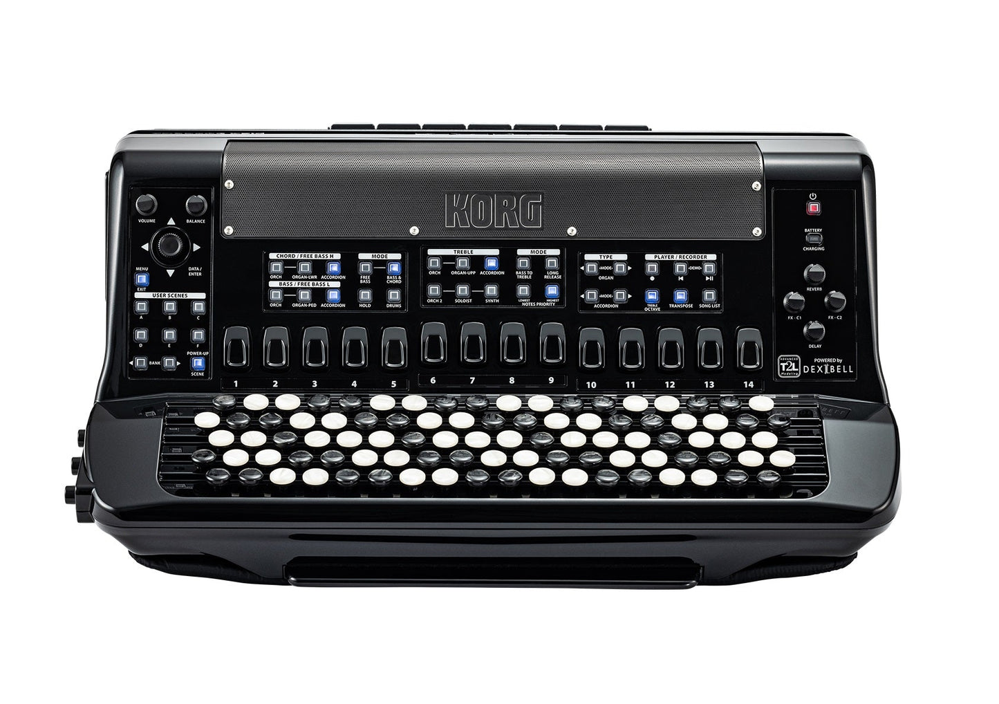 KORG FISA SUPREMA DIGITAL BUTTON ACCORDION - Music Planet New Zealand