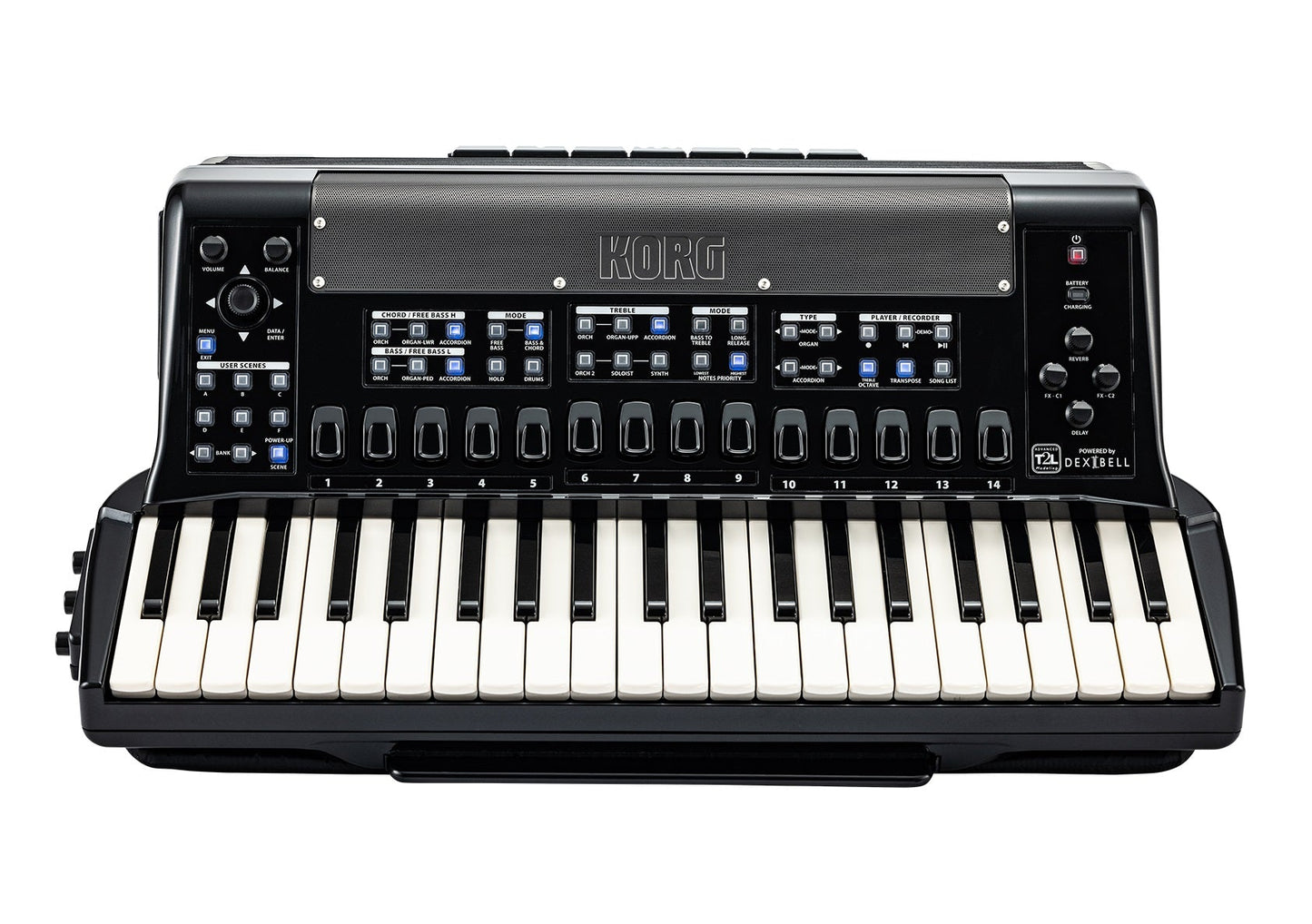 KORG FISA SUPREMA PIANO KEY MODEL ACCORDION - Music Planet New Zealand