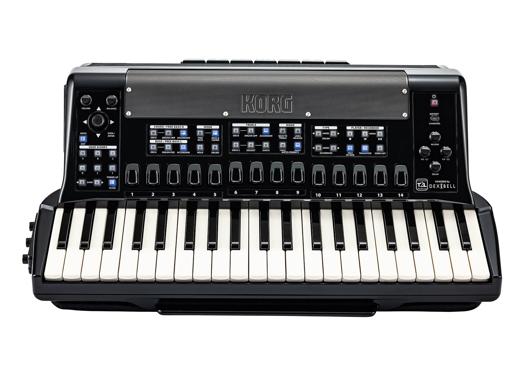 KORG FISA SUPREMA PIANO KEY MODEL ACCORDION - Music Planet New Zealand