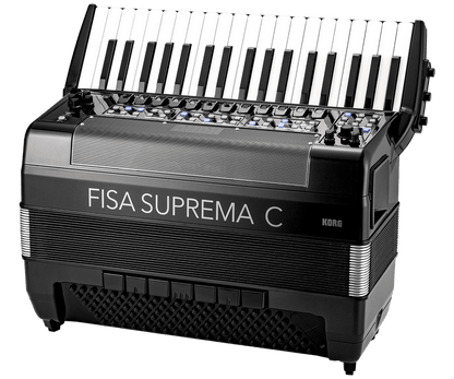 Korg FISA SUPREMA Piano Key Model Digital Accordion (Compact Version) - Music Planet NZ
