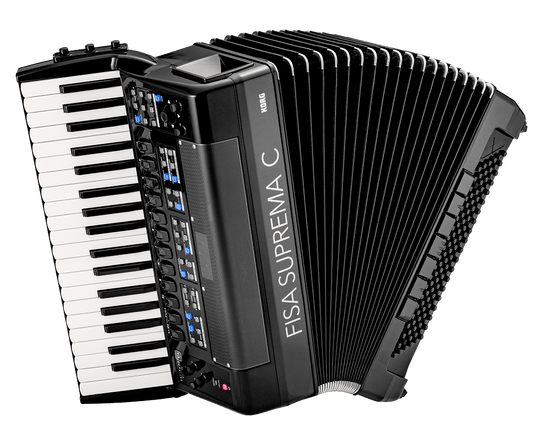 Korg FISA SUPREMA Piano Key Model Digital Accordion (Compact Version) - Music Planet NZ