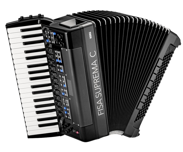 Korg FISA SUPREMA Piano Key Model Digital Accordion (Compact Version) - Music Planet NZ