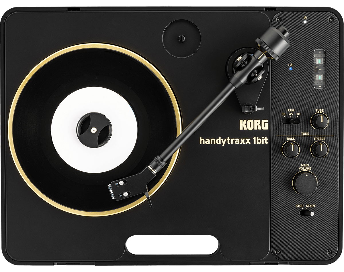 Korg Handytraxx 1bit Portable Record Player & Archiving Interface - Music Planet NZ