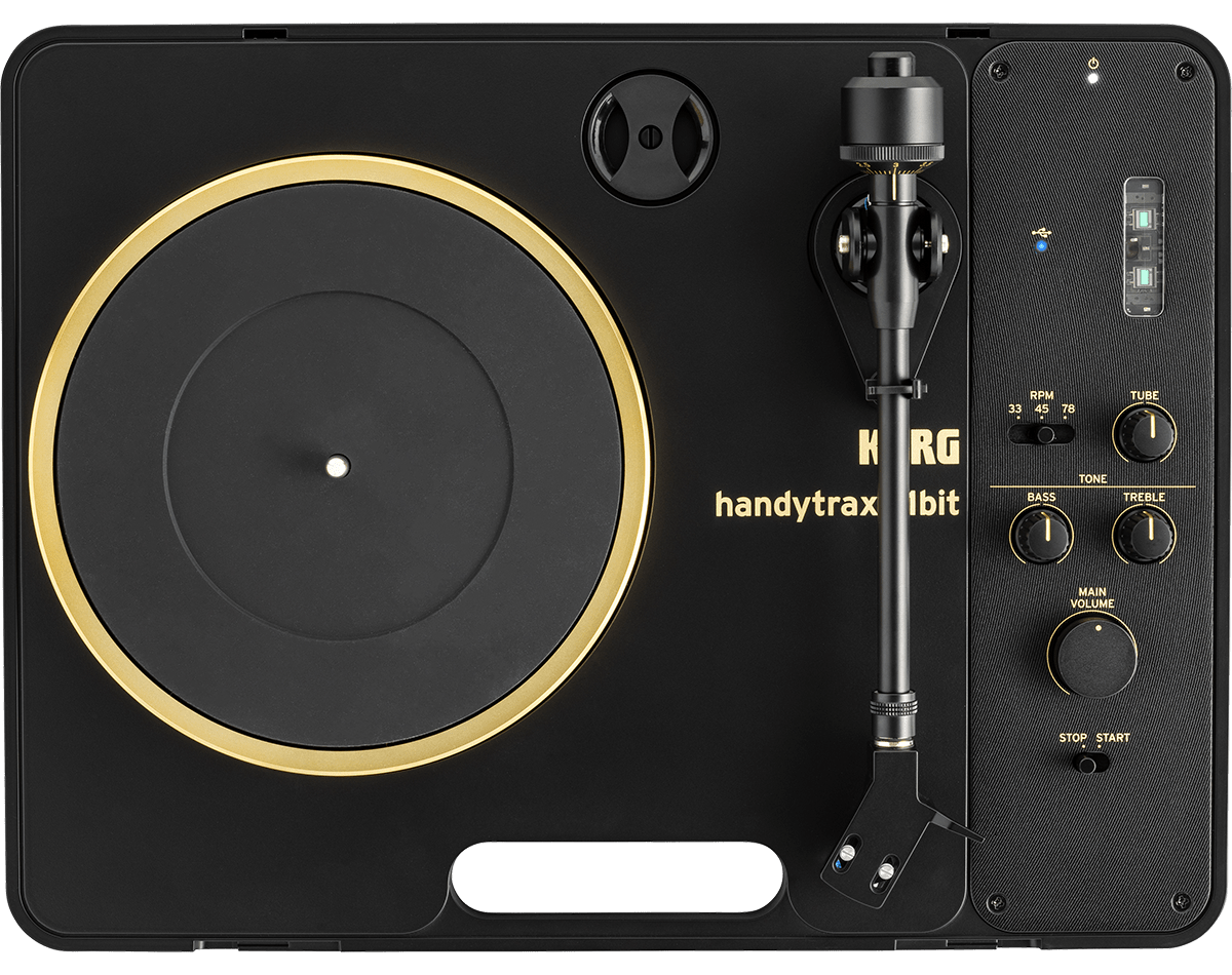 Korg Handytraxx 1bit Portable Record Player & Archiving Interface - Music Planet NZ