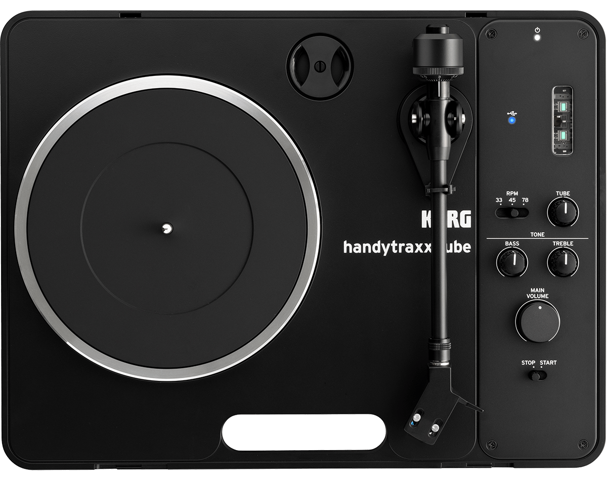 Korg Handytraxx Tube J - Limited Edition Portable Turntable - Music Planet NZ