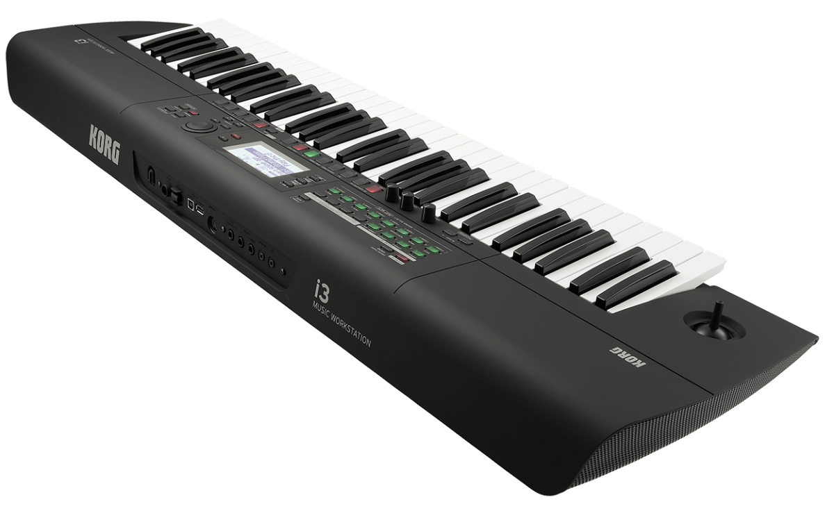 KORG I3 WORKSTATION KEYBOARD MATT BLACK - Music Planet New Zealand