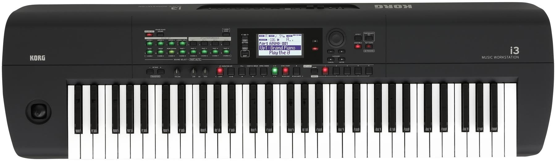 鍵盤楽器 KORG i3 MUSIC WORKSTATION i3 - MUSIC WORKSTATION | KORG (South Africa)