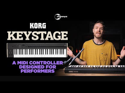 KORG KEYSTAGE 61 MIDI CONTROLLER KEYBOARD - Music Planet New Zealand
