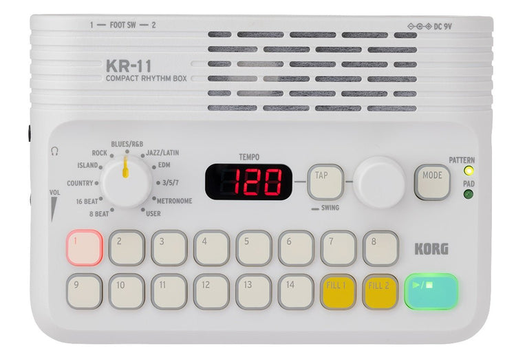 KORG KR - 11 COMPACT RHYTHM BOX - Music Planet New Zealand