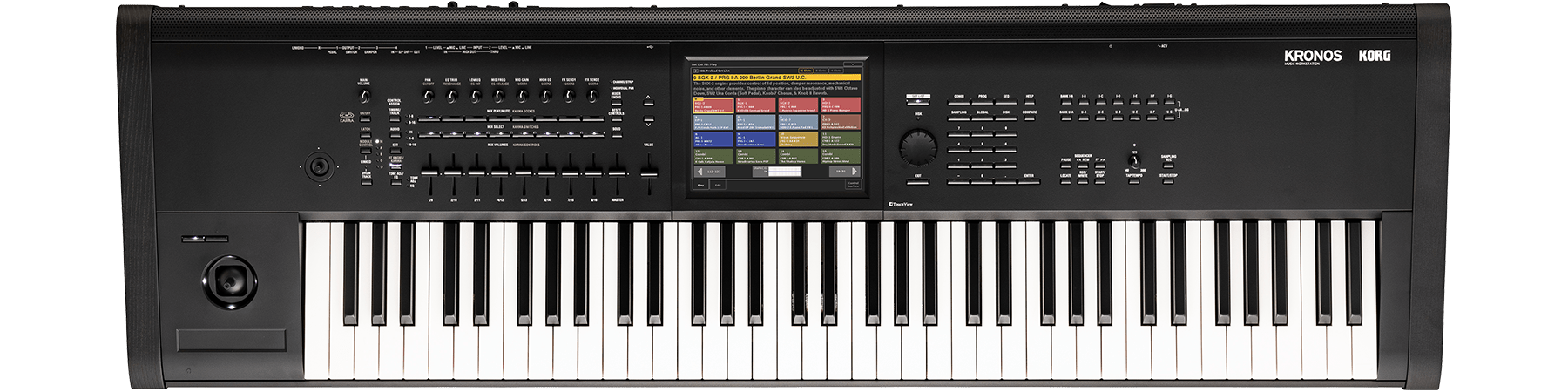 Korg Kronos 3 73‑Key RH3 Hammer‑Action Workstation - Music Planet NZ