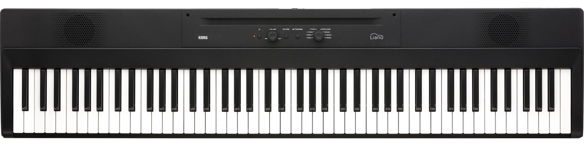 KORG L1 88 NOTE DIGITAL PIANO BLACK - Music Planet New Zealand