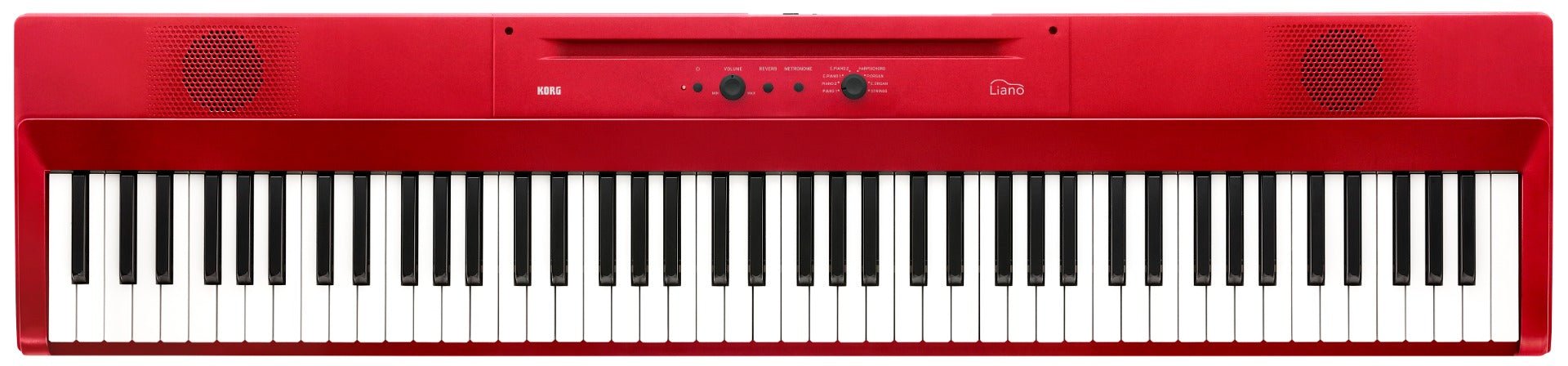 KORG L1 88 NOTE DIGITAL PIANO METALLIC RED - Music Planet New Zealand