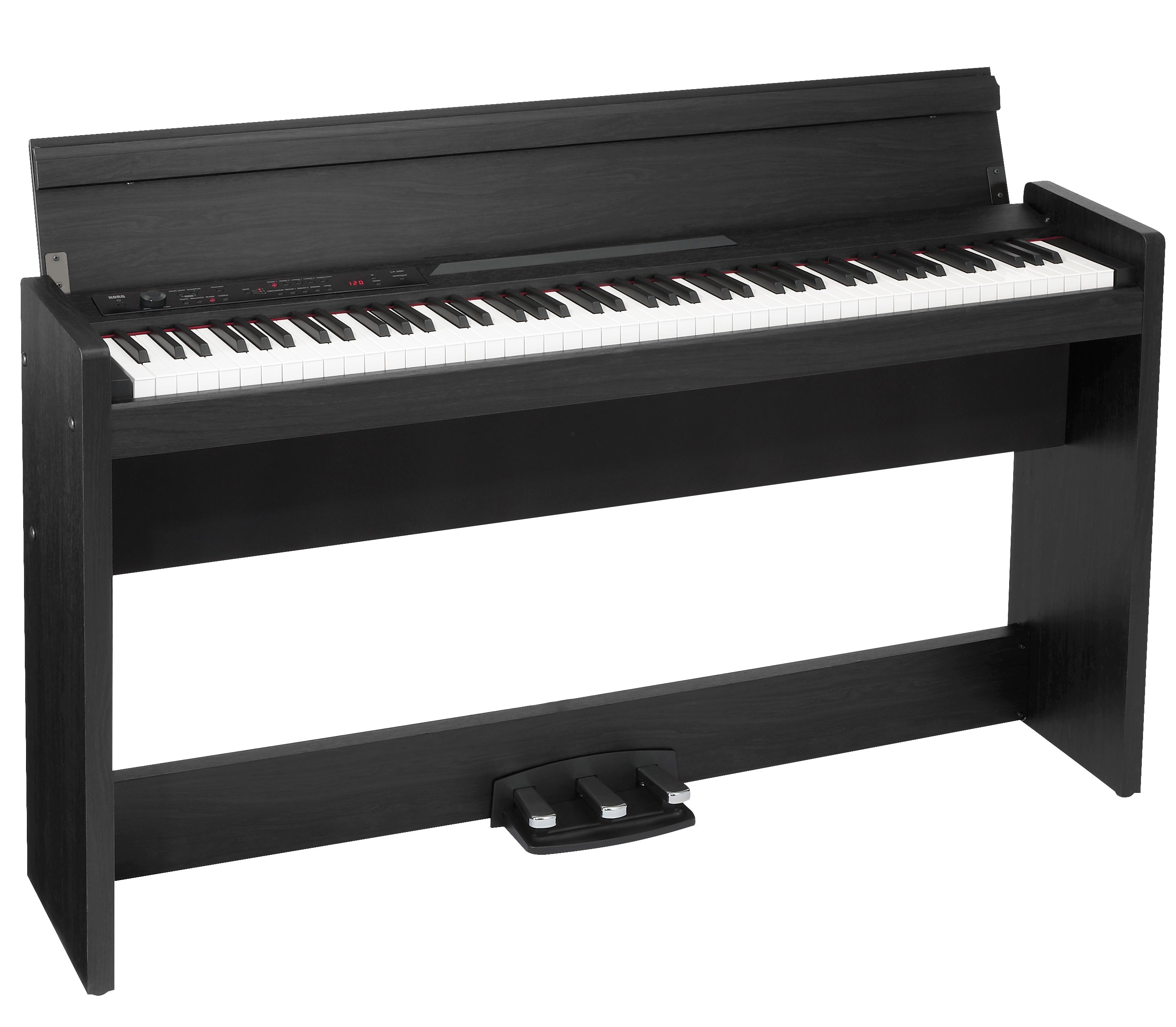 Korg LP380 - U Digital Home Piano - Rosewood Black - Music Planet NZ