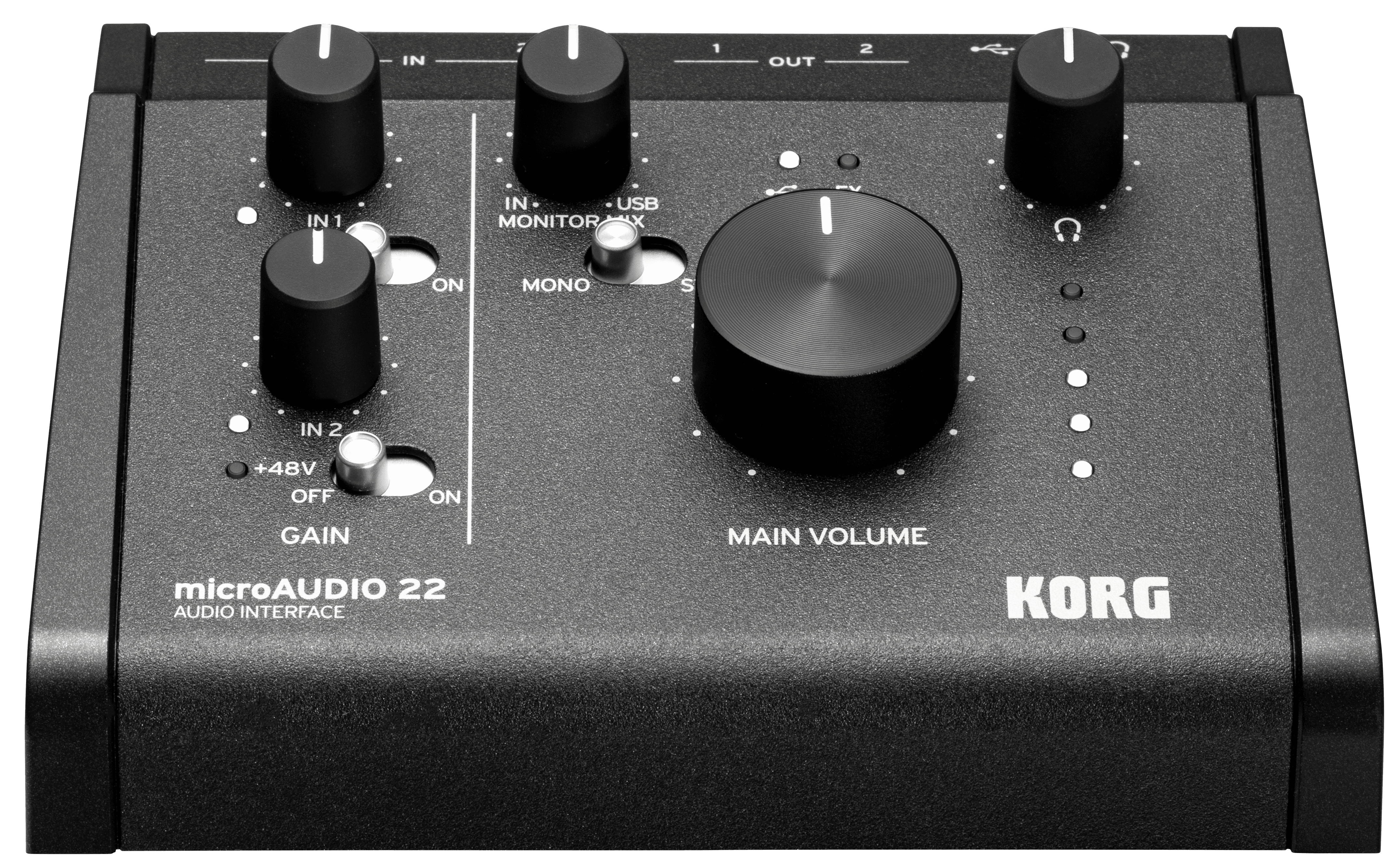 Korg microAUDIO 22 USB Audio Interface - Music Planet NZ