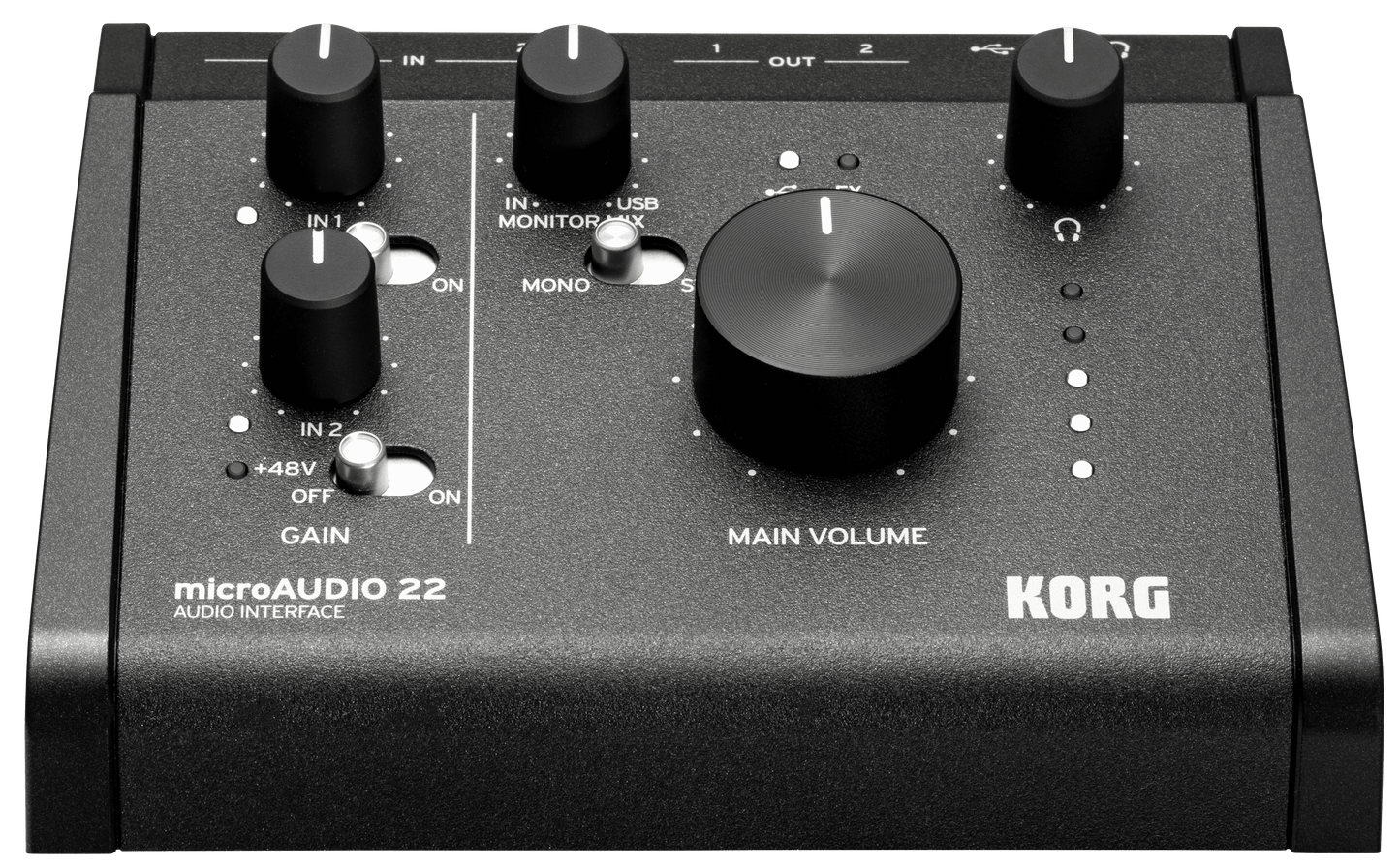 Korg microAUDIO 22 USB Audio Interface - Music Planet NZ