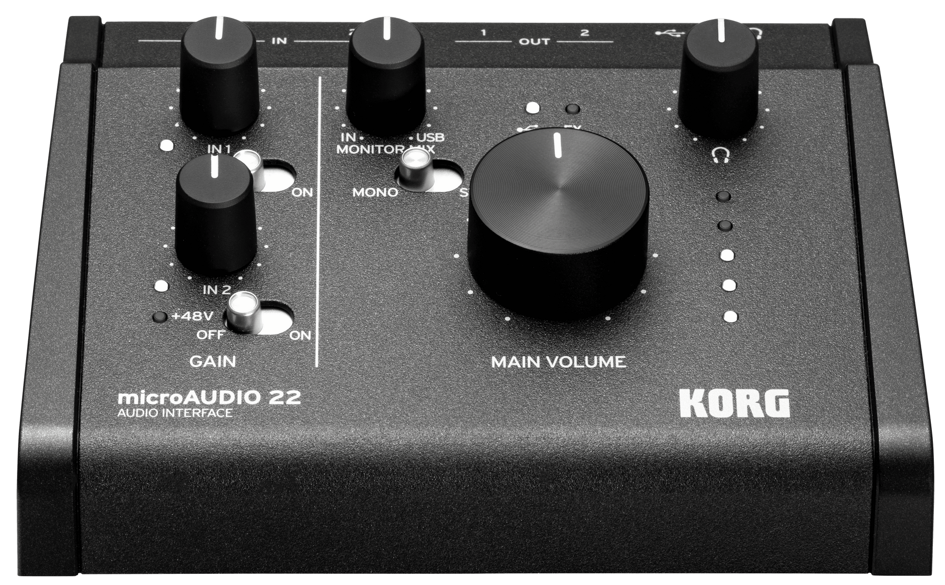 Korg microAUDIO 22 USB Audio Interface - Music Planet NZ