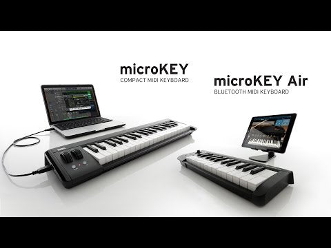 Korg microKEY2 AIR 25-Key USB MIDI Controller Keyboard | Music