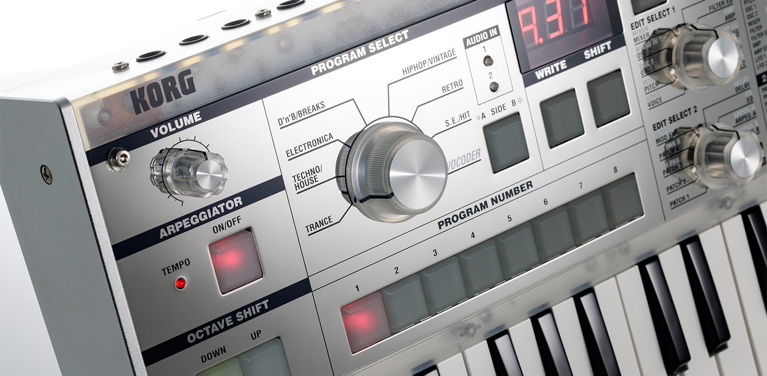 KORG MICROKORG CRYSTAL SYNTH/VOCODER - Music Planet New Zealand