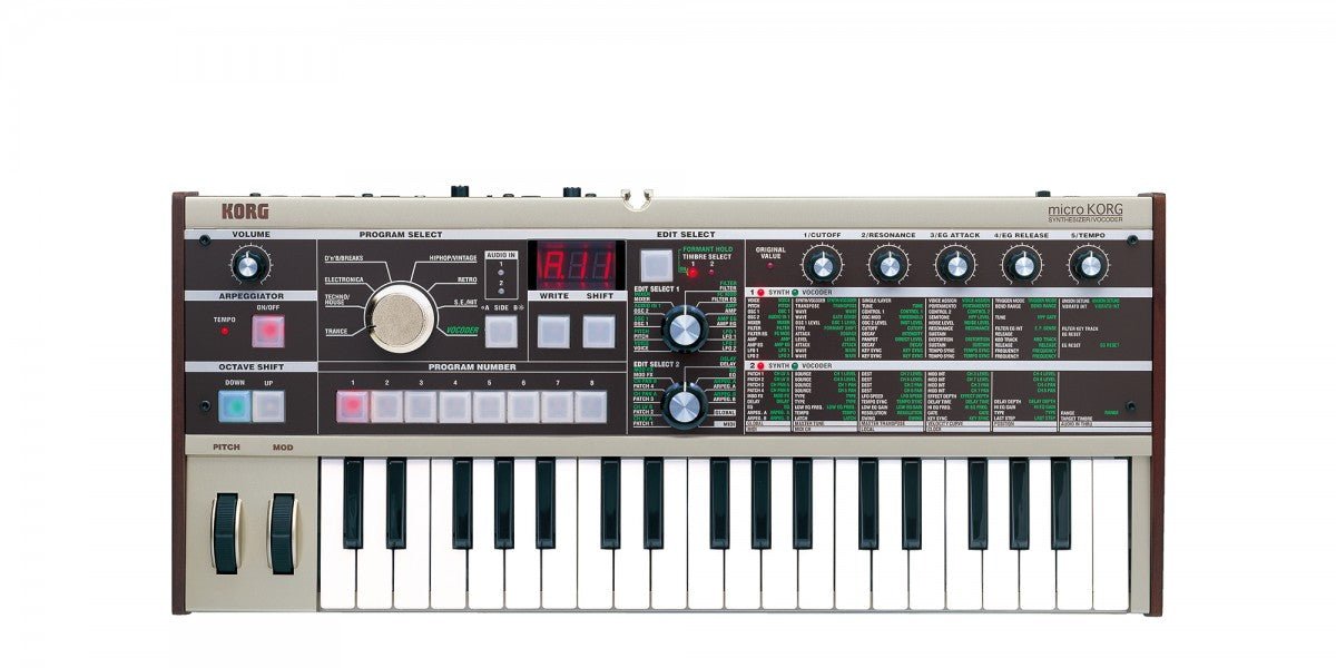 KORG MICROKORG SYNTH VOCODER - Music Planet New Zealand
