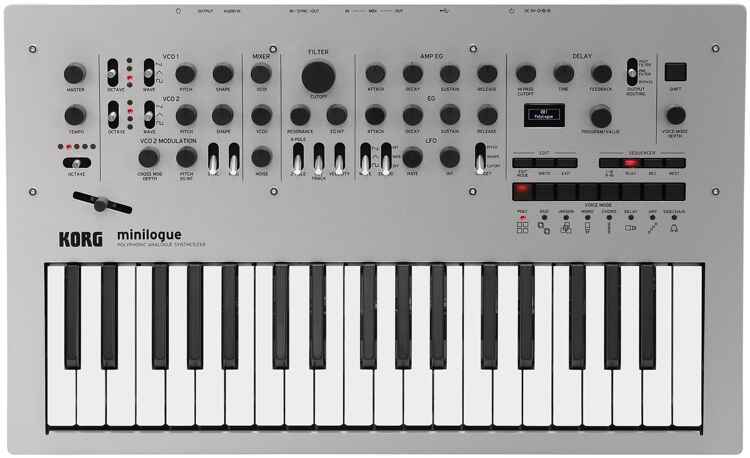 KORG MINILOGUE 4 VOICE ANALOG SYNTH - Music Planet New Zealand