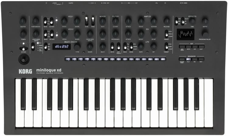 KORG MINILOGUE XD HYBRID POLYSYNTH - Music Planet New Zealand