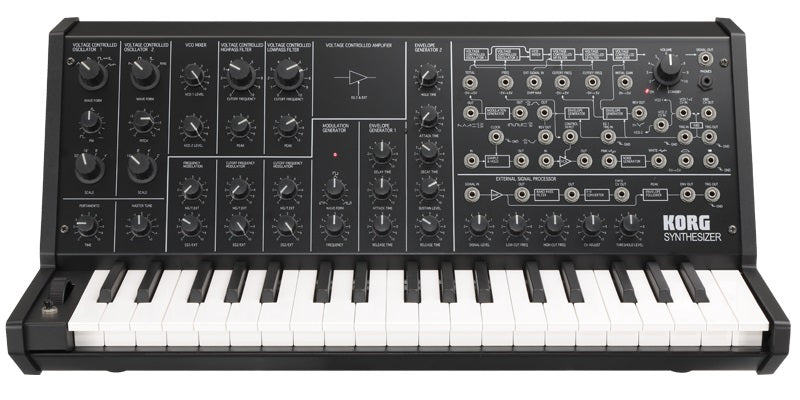 KORG MS - 20 MINI SYNTHESIZER BLACK - Music Planet New Zealand