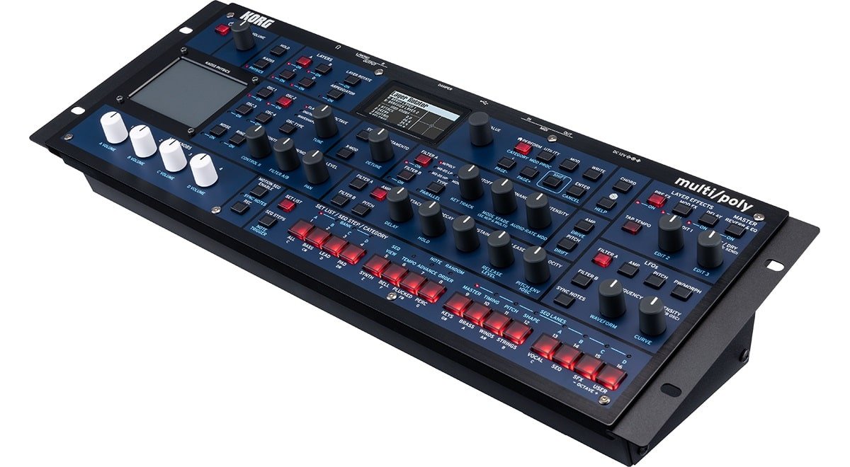 KORG MULTI/POLY VIRTUAL ANALOG SYNTH MODULE - Music Planet New Zealand