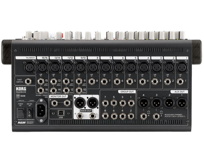 KORG MW - 1608 16 CHANNEL HYBRID MIXER - Music Planet New Zealand