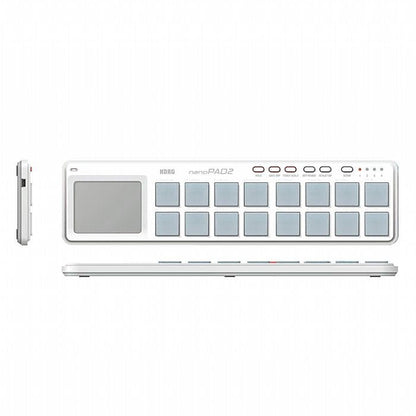 KORG NANOPAD2 MIDI CONTROLLER WHITE - Music Planet New Zealand