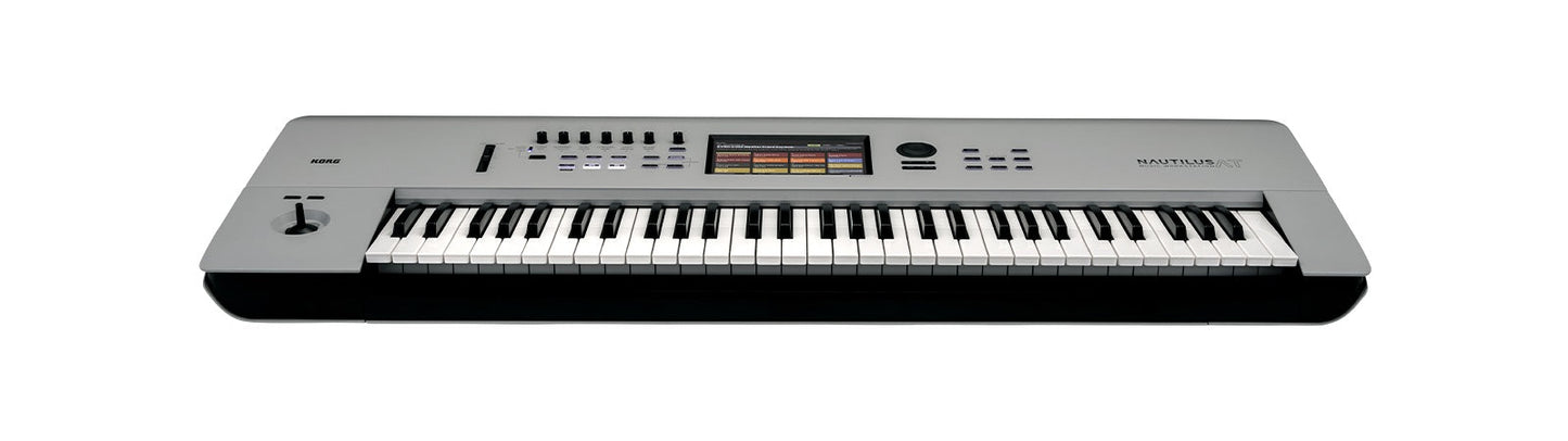 KORG NAUTILUS 61 AT LIMITED EDITION MATTE GRAY - Music Planet New Zealand