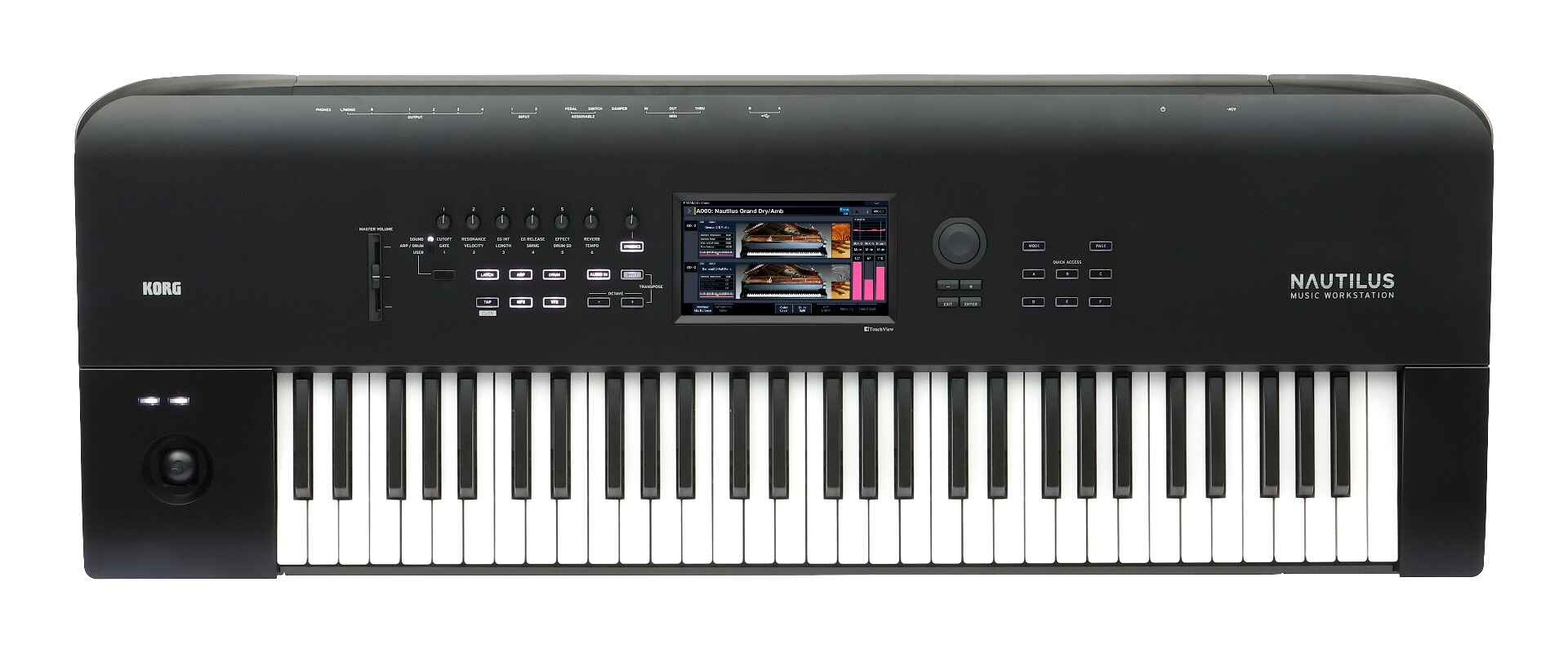 KORG NAUTILUS 61 NOTE MUSIC WORKSTATION - Music Planet New Zealand