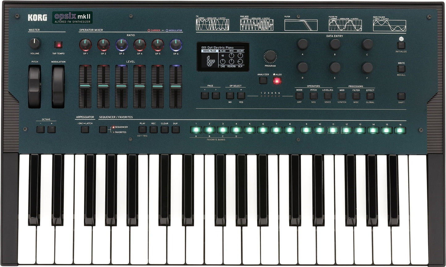 KORG OPSIX MK2 FM SYNTHESIZER - Music Planet New Zealand