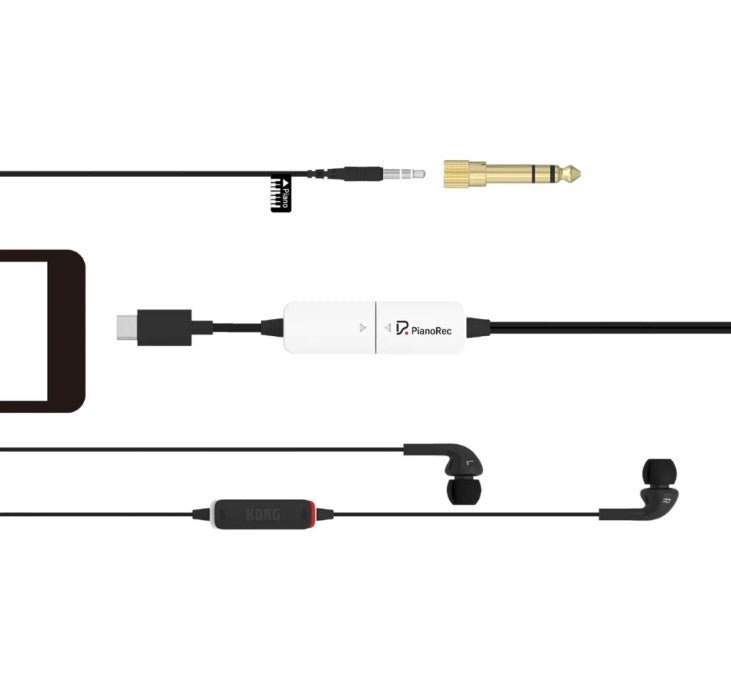 KORG PIANOREC AUDIO INTERFACE FOR PHONE - Music Planet New Zealand