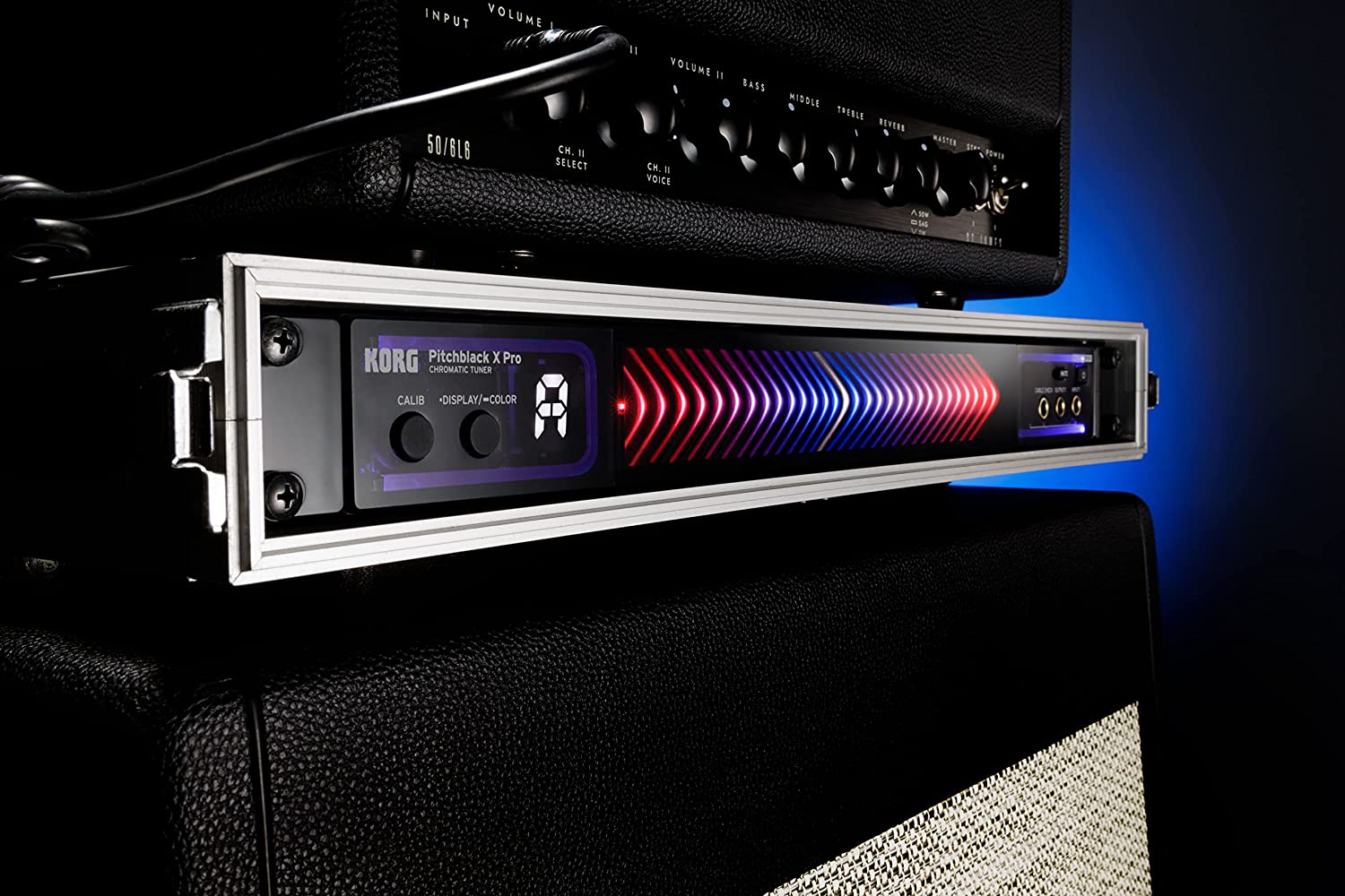 Korg Pitchblack X Pro Rackmount Tuner | Music Planet NZ