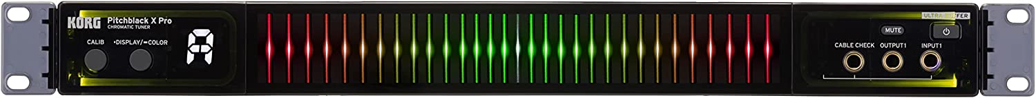Korg Pitchblack X Pro Rackmount Tuner | Music Planet NZ