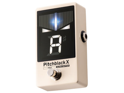 KORG PITCHBLACK CHROMATIC PEDAL TUNER CREAM - Music Planet New Zealand