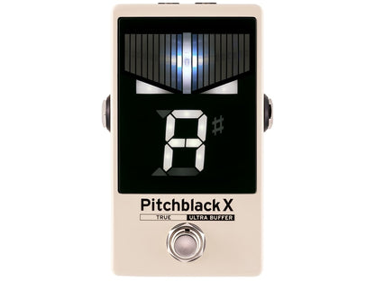 KORG PITCHBLACK CHROMATIC PEDAL TUNER CREAM - Music Planet New Zealand