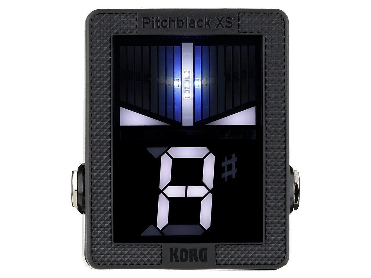 KORG PITCHBLACK XS COMPACT TUNER PEDAL - Music Planet New Zealand