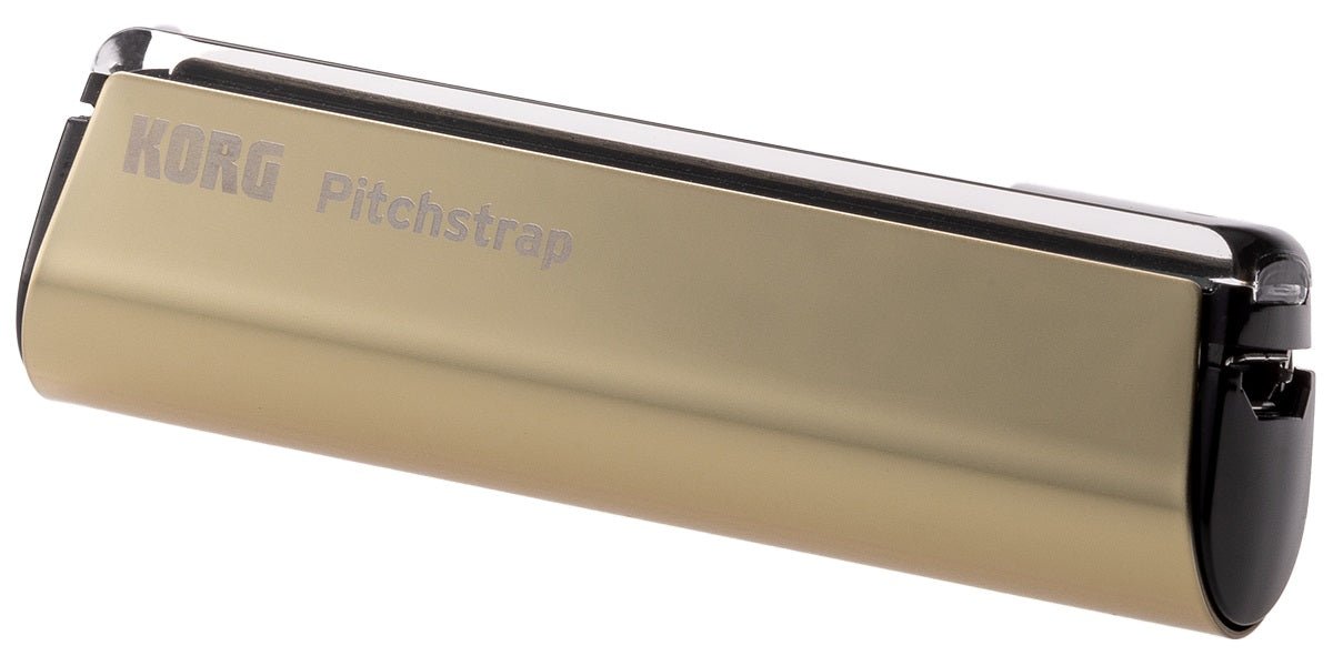 KORG PITCHSTRAP TUNER STRAP MOUNTED GOLD - Music Planet New Zealand
