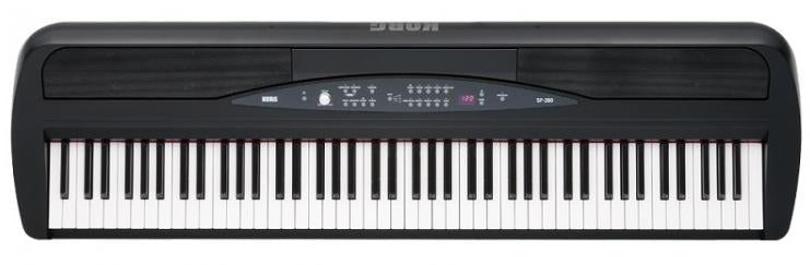 KORG SP280BK DIGITAL PIANO BLACK - Music Planet New Zealand