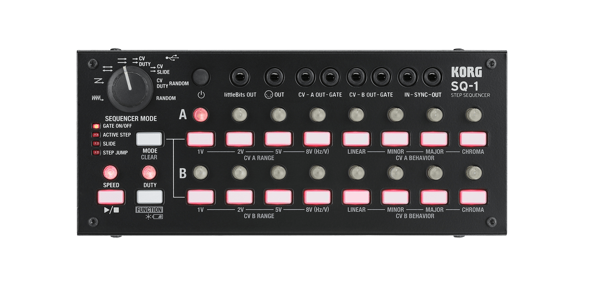 KORG SQ - 1 STEP SEQUENCER W/ 2X8 STEPS - Music Planet New Zealand