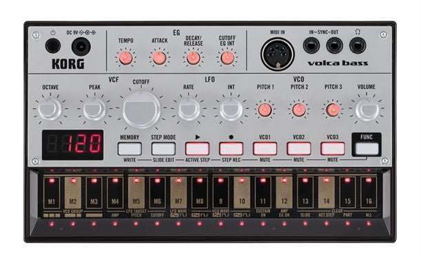 KORG VOLCA BASS SYNTH MODULE - Music Planet New Zealand